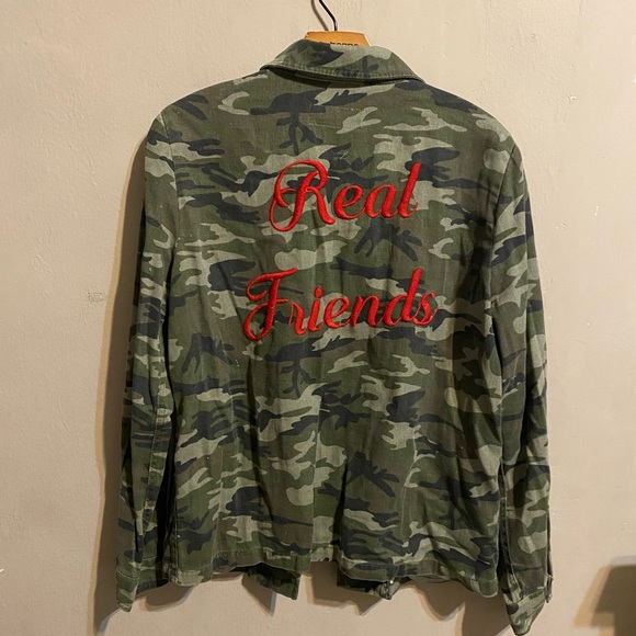 Nasty Gal Pistola Real Friends Camouflage Jacket - Picture 6 of 9